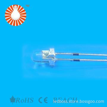 F4.0 mm  Green Round Light Emitting Diodes